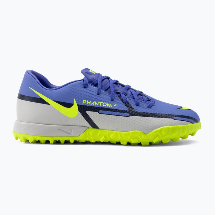 Nike Phantom GT2 Academy TF pentru bărbați ghete de fotbal albastru DC0803-570 2