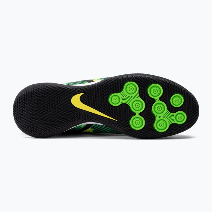 Ghete de fotbal pentru bărbați Nike Phantom GT2 Academy DF SW IC negru-verde DM0720-003 4