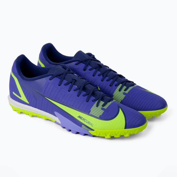 Ghete de fotbal pentru bărbați Nike Vapor 14 Academy TF albastru CV0978-474 5