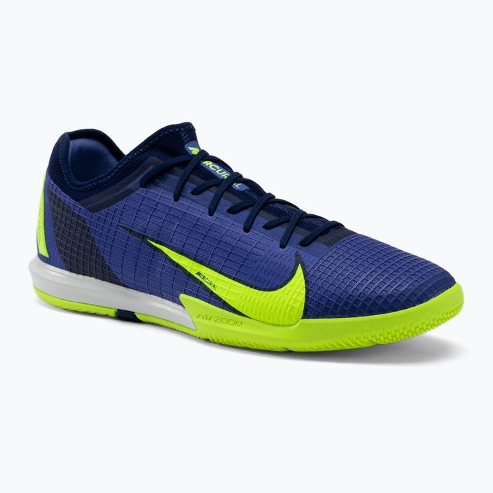 Ghete de fotbal pentru bărbați Nike Zoom Vapor 14 Pro IC albastru CV0996-574