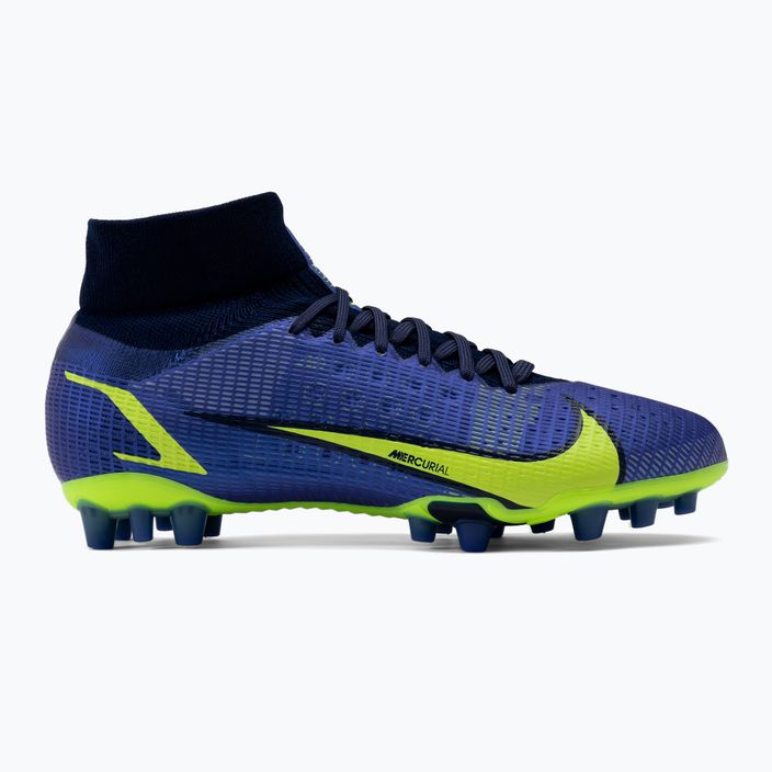 Ghete de fotbal pentru bărbați Nike Superfly 8 Pro AG albastru CV1130-574 2