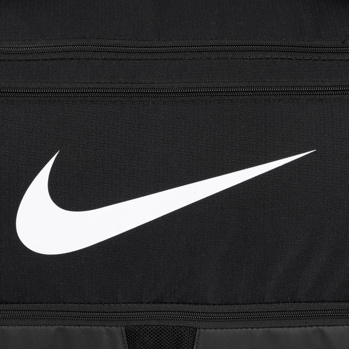 Geantă de antrenament Nike Brasilia 9.5 60 l black/black/white 5