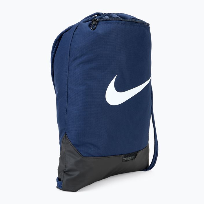 Nike Brasilia 9.5 18 l midnight navy / negru / alb sac 2