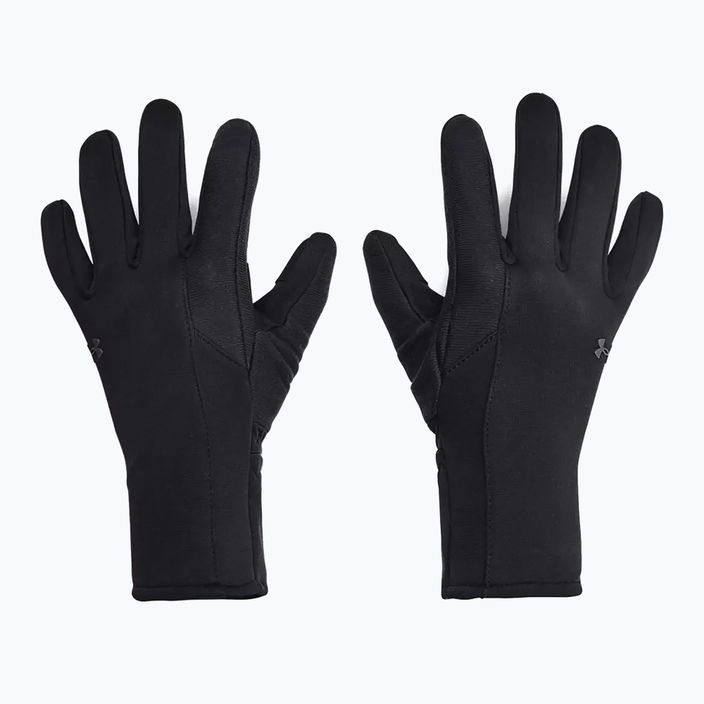 Under Armour Storm Fleece mănuși de trekking pentru femei negru/negru/gri jet gray 5
