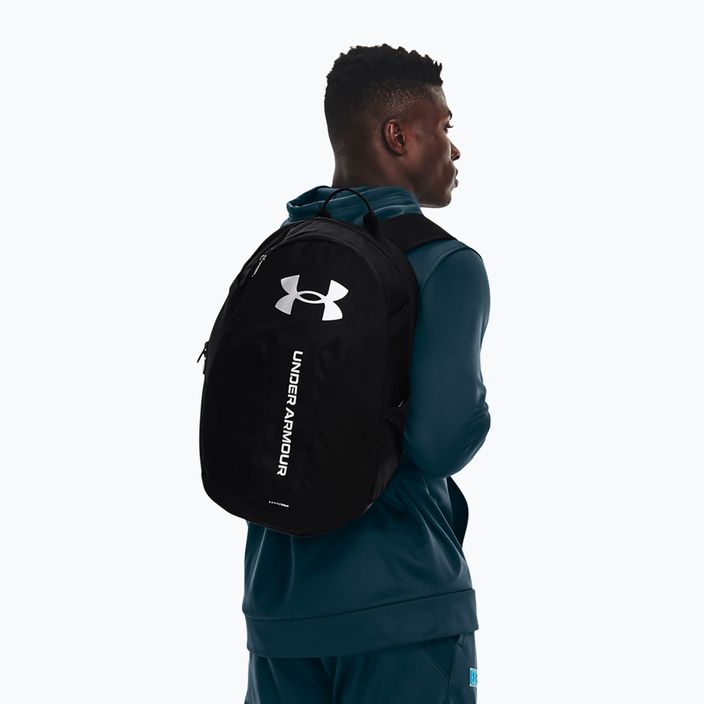 Rucsac de oraș Under Armour Hustle Lite 26,5 l black/black/metallic silver 8