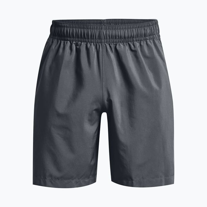 Pantaloni scurți de antrenament pentru bărbați Under Armour Woven Graphic gri/negru 4