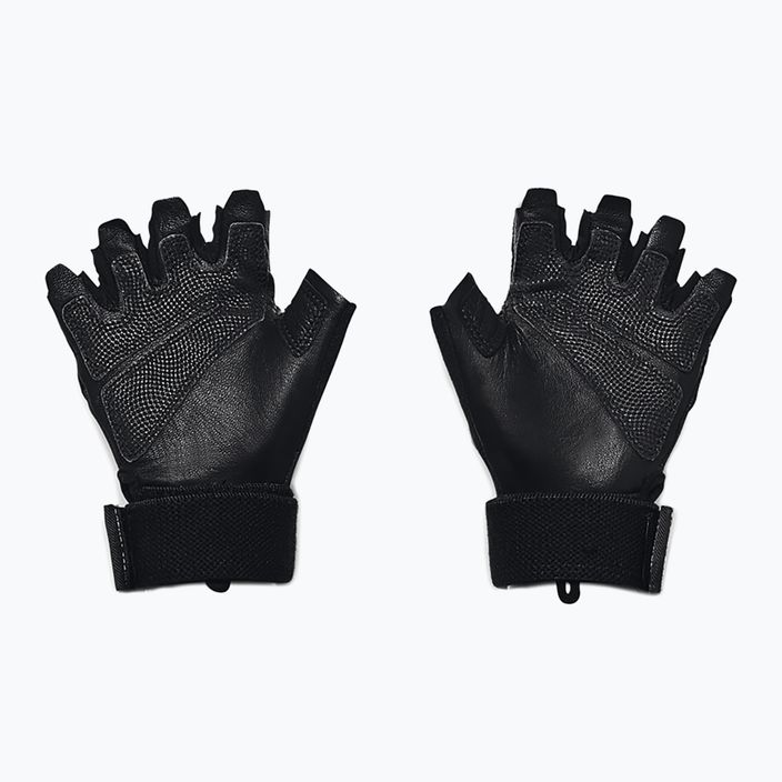Under Armour M'S Weightlifting mănuși de antrenament pentru femei negru/negru/argintiu 2