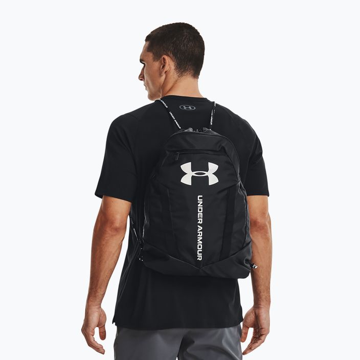 Under Armour Undeniable Sackpack 20 l negru/negru/argintiu metalic 6