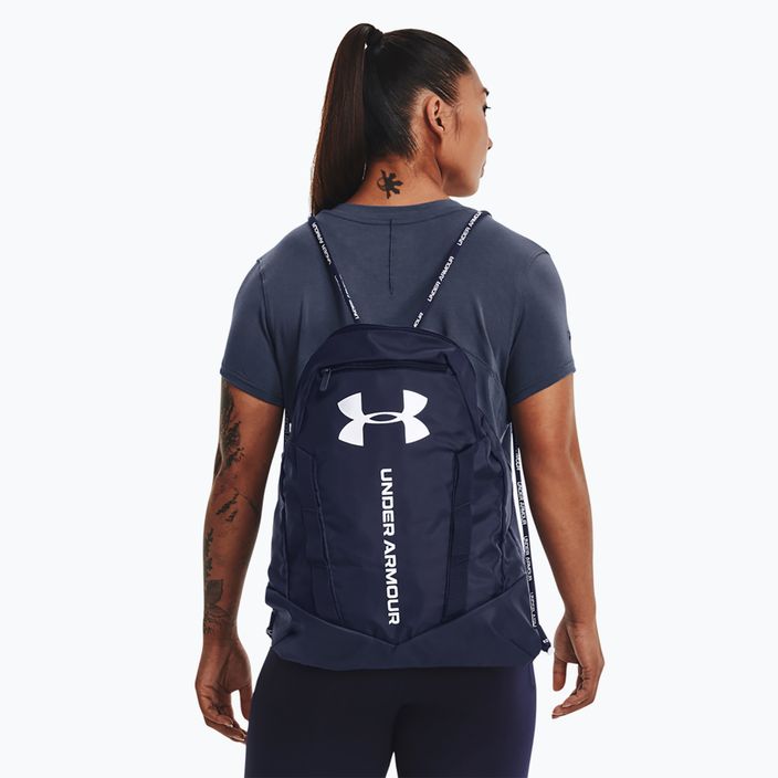 Sac Under Armour Undeniable Sackpack 20 l midnight navy/midnight navy/metallic silver 6