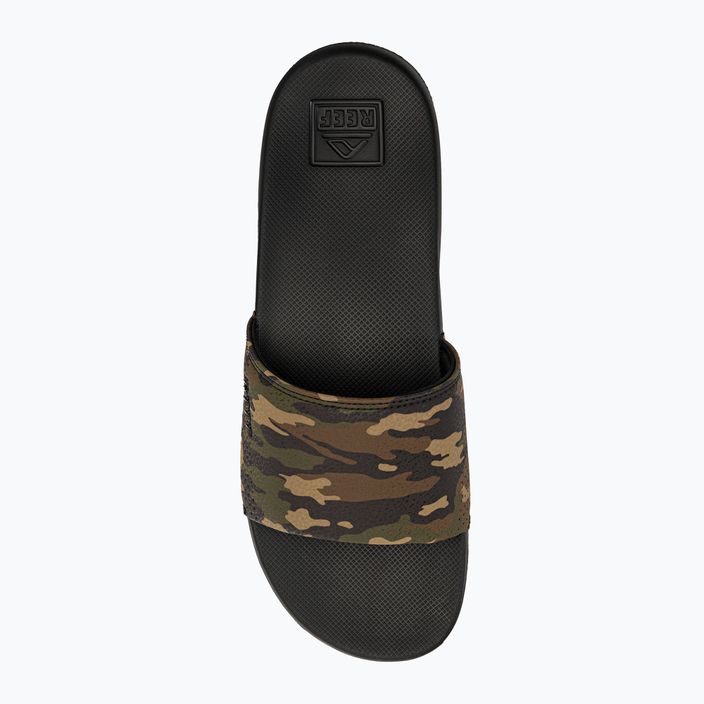 Papuci pentru bărbați REEF One Slide negri-maro CI8644 6