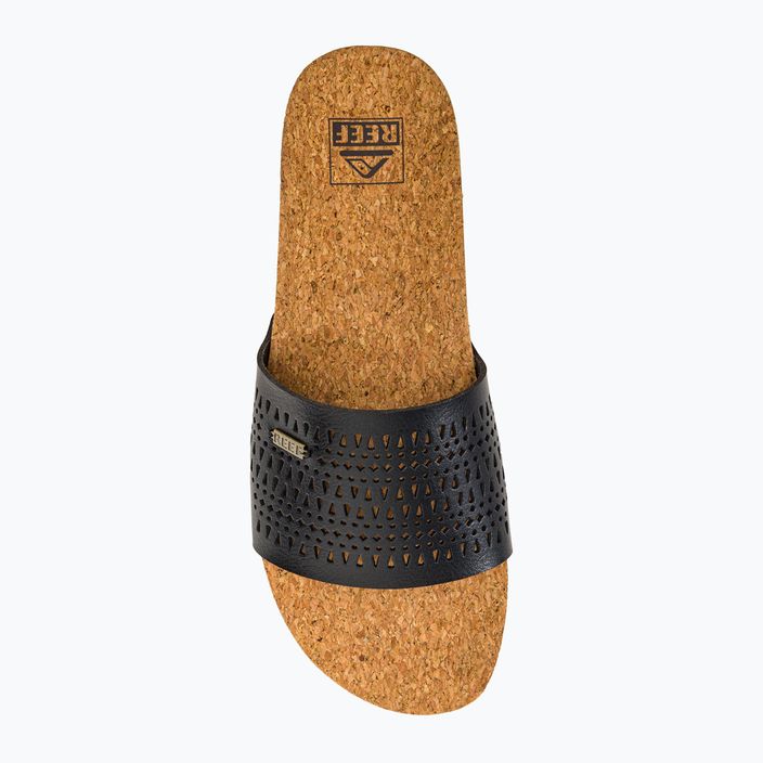 Papuci pentru femei REEF Cushion Scout Perf negru-maro CI9197 6