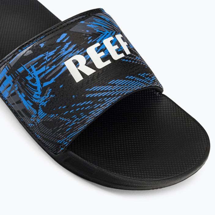 Papuci pentru bărbați REEF One Slide negri-albaștri CJ0612 7