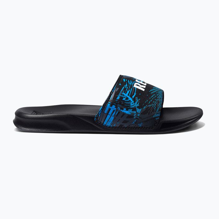 Papuci pentru bărbați REEF One Slide negri-albaștri CJ0612 10