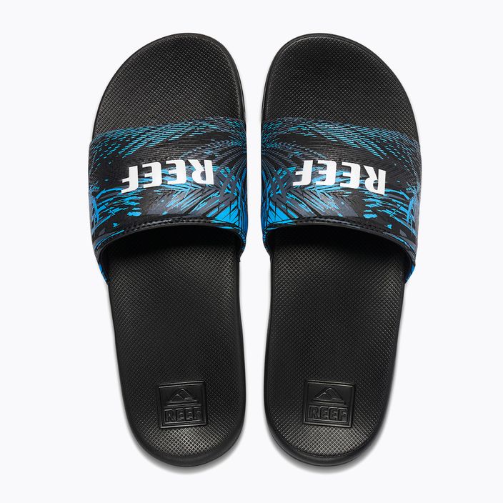 Papuci pentru bărbați REEF One Slide negri-albaștri CJ0612 11
