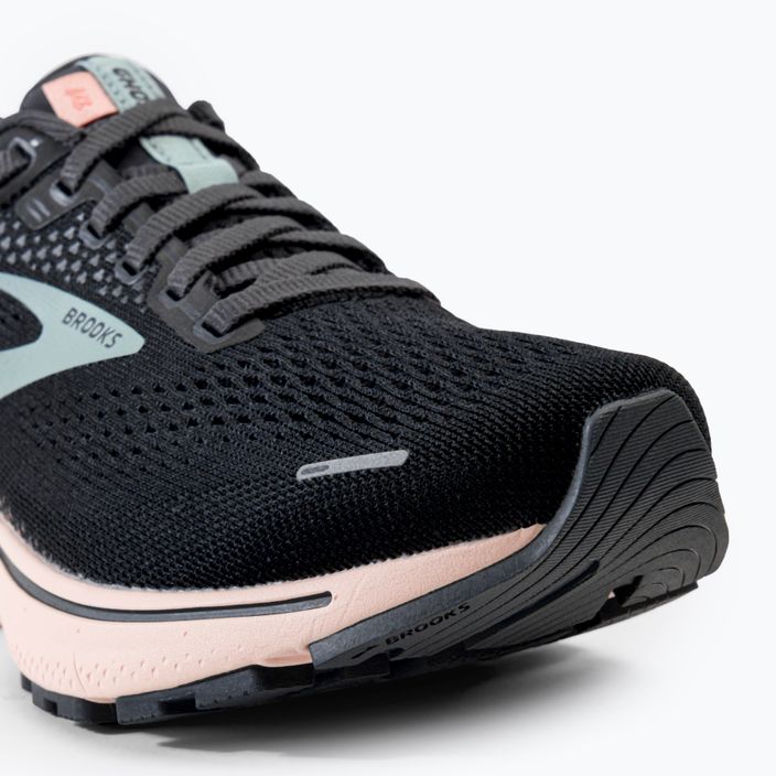 Pantofi de alergare pentru femei BROOKS Ghost 14 negru/roz 1203561B026 7