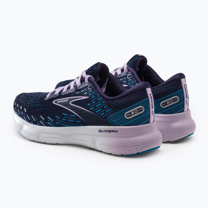 Pantofi de alergare pentru femei BROOKS Glycerin 20 albastru marin 1203691B499 3