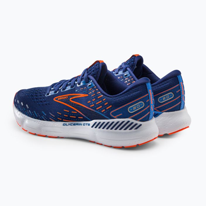 Pantofi de alergare pentru bărbați BROOKS Glycerin GTS 20 albastru marin 1103831D444 3