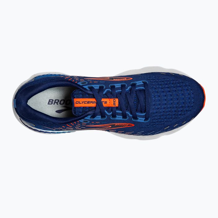 Pantofi de alergare pentru bărbați BROOKS Glycerin GTS 20 albastru marin 1103831D444 12
