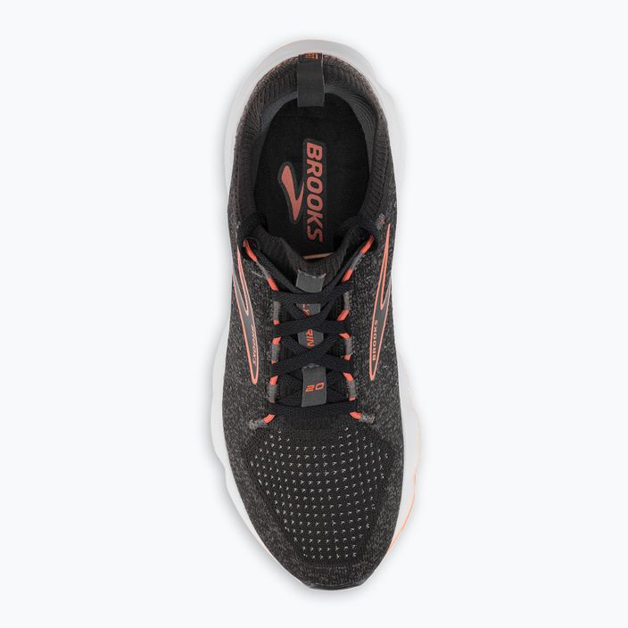 Pantofi de alergare pentru bărbați BROOKS Glycerin StealthFit 20 negru/roșu 1103841D003 6