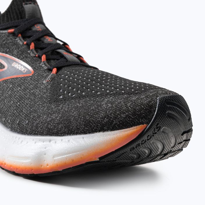 Pantofi de alergare pentru bărbați BROOKS Glycerin StealthFit 20 negru/roșu 1103841D003 7