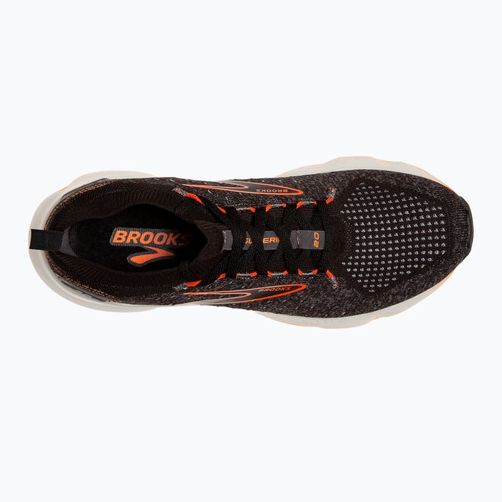 Pantofi de alergare pentru bărbați BROOKS Glycerin StealthFit 20 negru/roșu 1103841D003 12