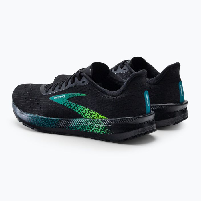 Pantofi de alergare pentru bărbați BROOKS Hyperion Tempo negru-verde 1103391 3