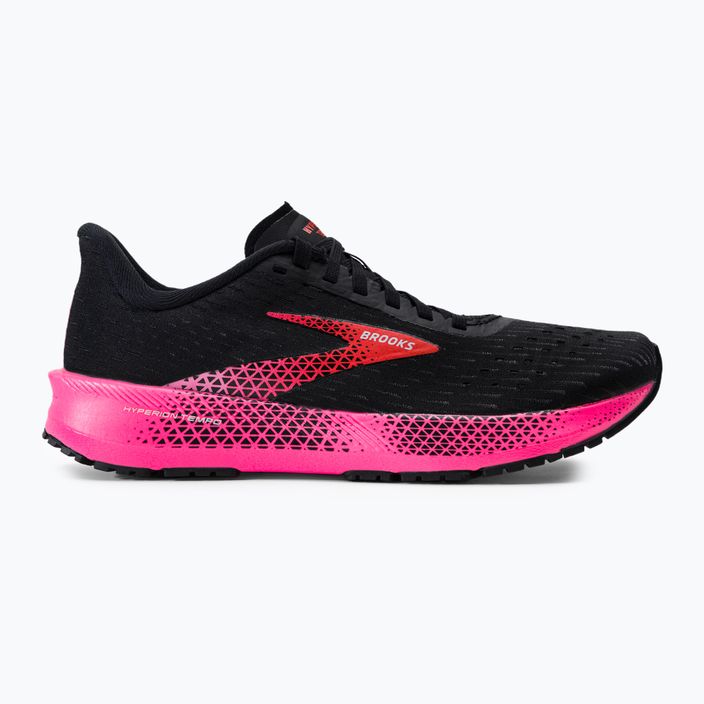 Pantofi de alergare pentru femei BROOKS Hyperion Tempo negru/roz 1203281 2