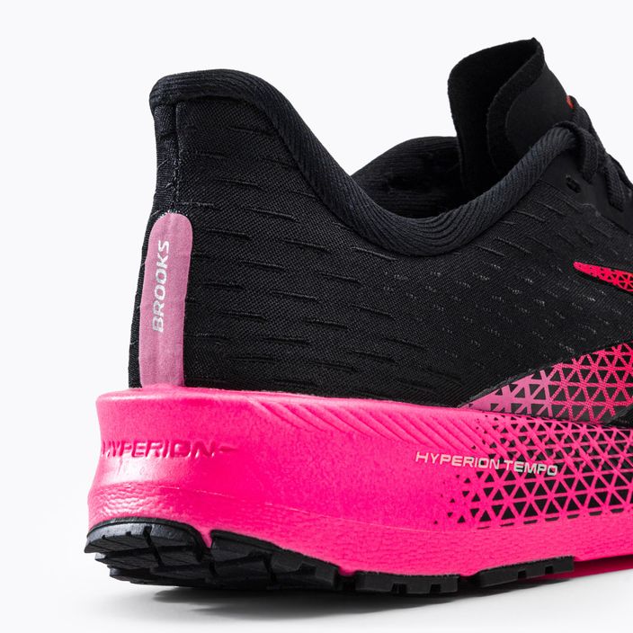 Pantofi de alergare pentru femei BROOKS Hyperion Tempo negru/roz 1203281 9