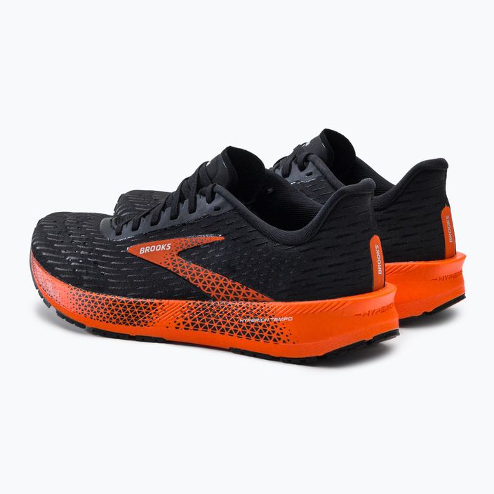 Pantofi de alergare pentru bărbați BROOKS Hyperion Tempo negru/roșu 1103391 3