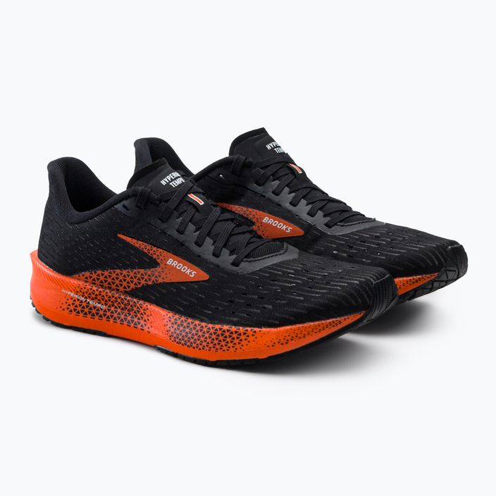 Pantofi de alergare pentru bărbați BROOKS Hyperion Tempo negru/roșu 1103391 5