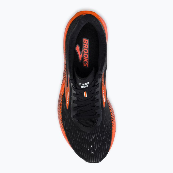 Pantofi de alergare pentru bărbați BROOKS Hyperion Tempo negru/roșu 1103391 6