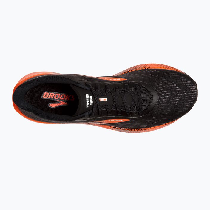 Pantofi de alergare pentru bărbați BROOKS Hyperion Tempo negru/roșu 1103391 14