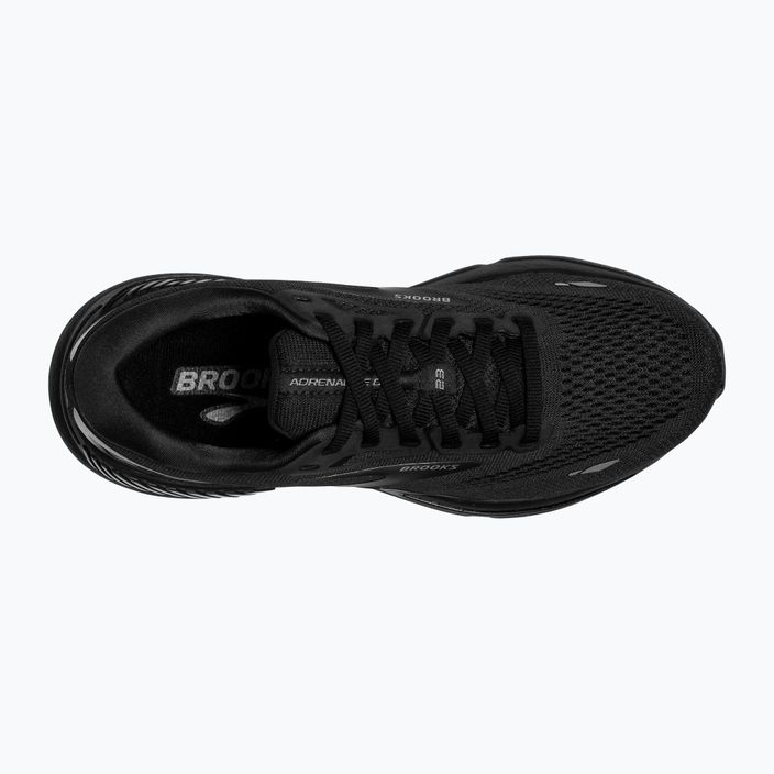 Pantofi de alergare pentru bărbați Brooks Adrenaline GTS 23 negru/negru/ebony 15