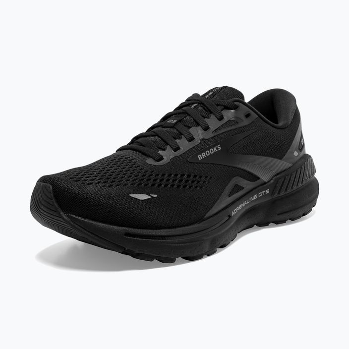 Pantofi de alergare pentru bărbați Brooks Adrenaline GTS 23 negru/negru/ebony 16
