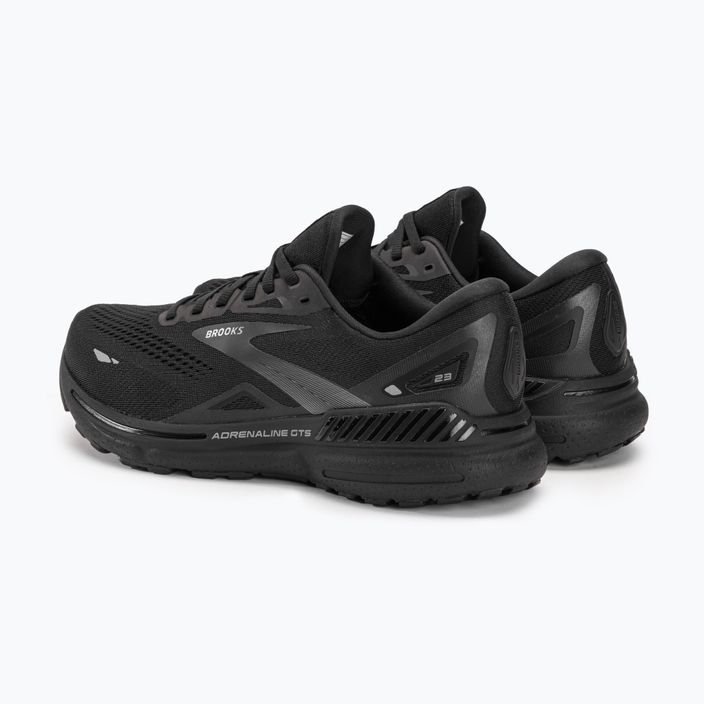 Pantofi de alergare pentru bărbați Brooks Adrenaline GTS 23 negru/negru/ebony 3