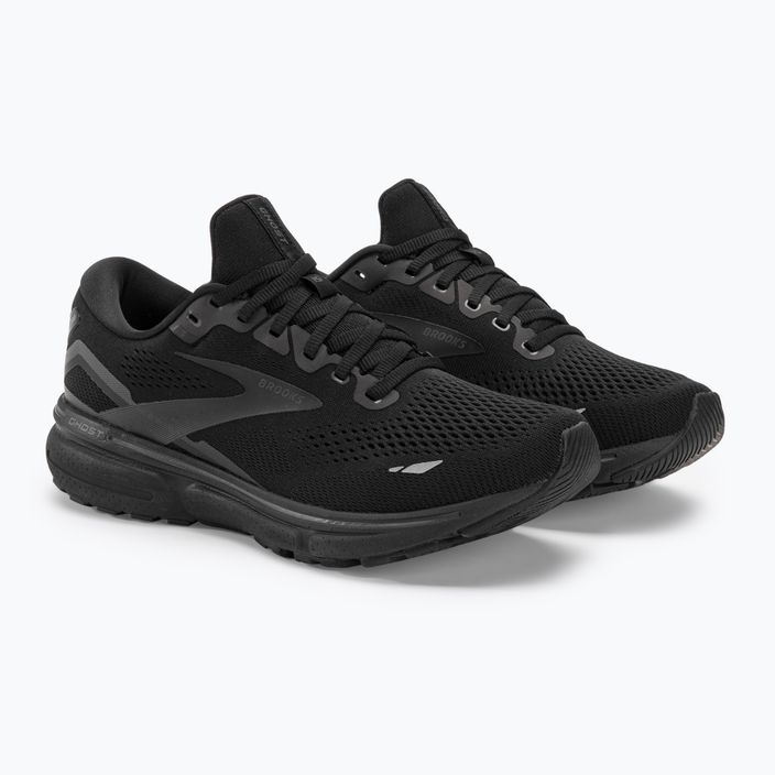 Brooks Ghost 15 pantofi de alergare pentru bărbați negru/blacl/ebony 4