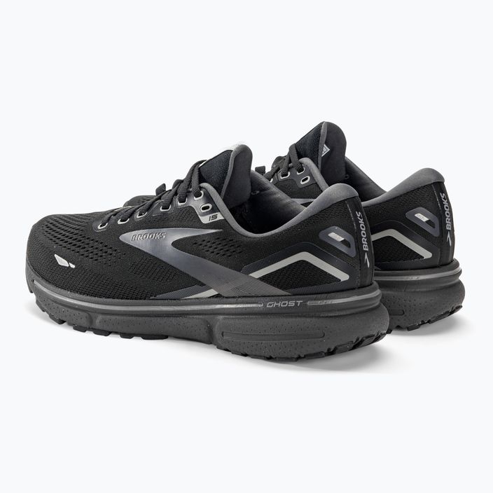 Brooks Ghost 15 GTX pantofi de alergare pentru bărbați negru/negru perlat/aliaj 3