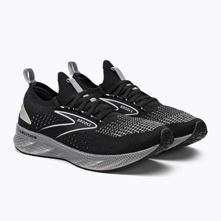 Brooks Levitate StealthFit 6 bărbați pantofi de alergare negru 1103971D046 4