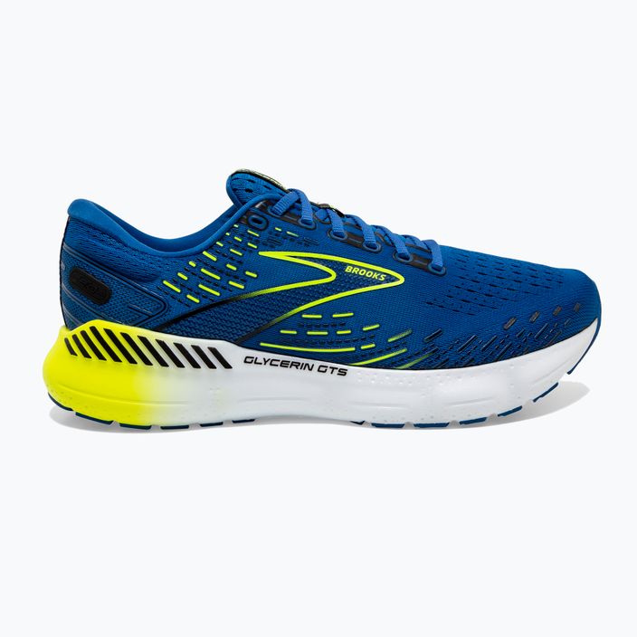 Pantofi de alergare pentru bărbați Brooks Glycerin GTS 20 albastru 1103831D482 11