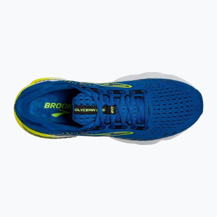 Pantofi de alergare pentru bărbați Brooks Glycerin GTS 20 albastru 1103831D482 13