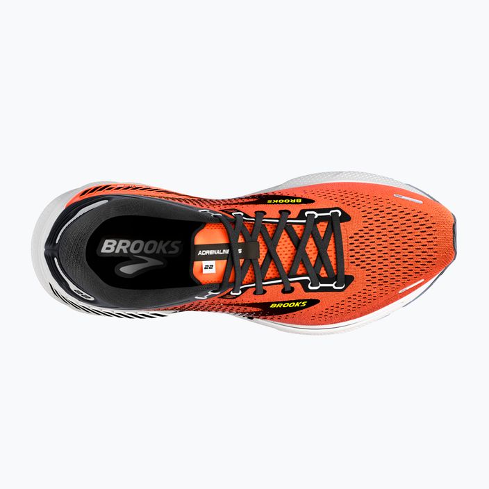 Pantofi de alergare pentru bărbați Brooks Adrenaline GTS 22 portocaliu 1103661D846 13