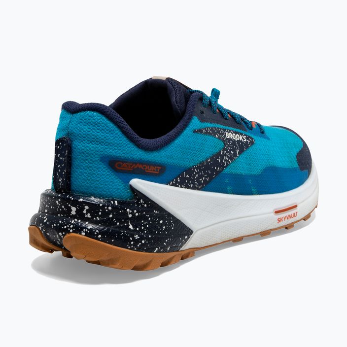 Brooks Catamount 2, pantofi de alergare pentru bărbați peacoat/atomic blue/roobios 8