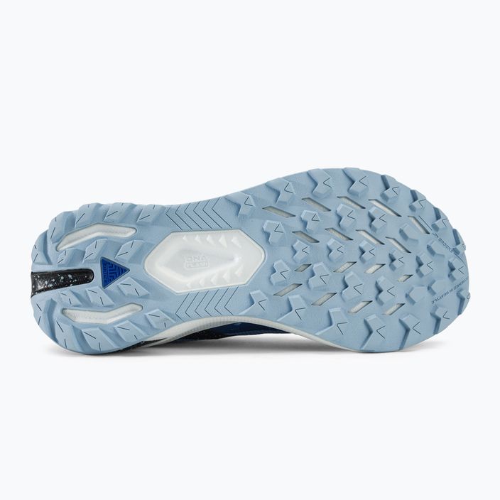 Brooks Catamount 2 pantofi de alergare pentru femei albastru/negru/galben 4