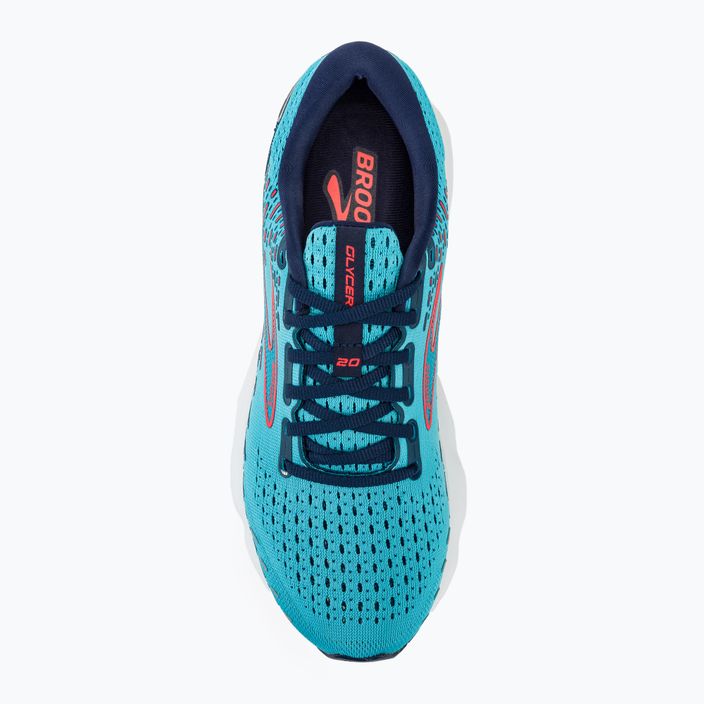Pantofi de alergare pentru bărbați Brooks Glycerin 20 albastru/negru/galben 5