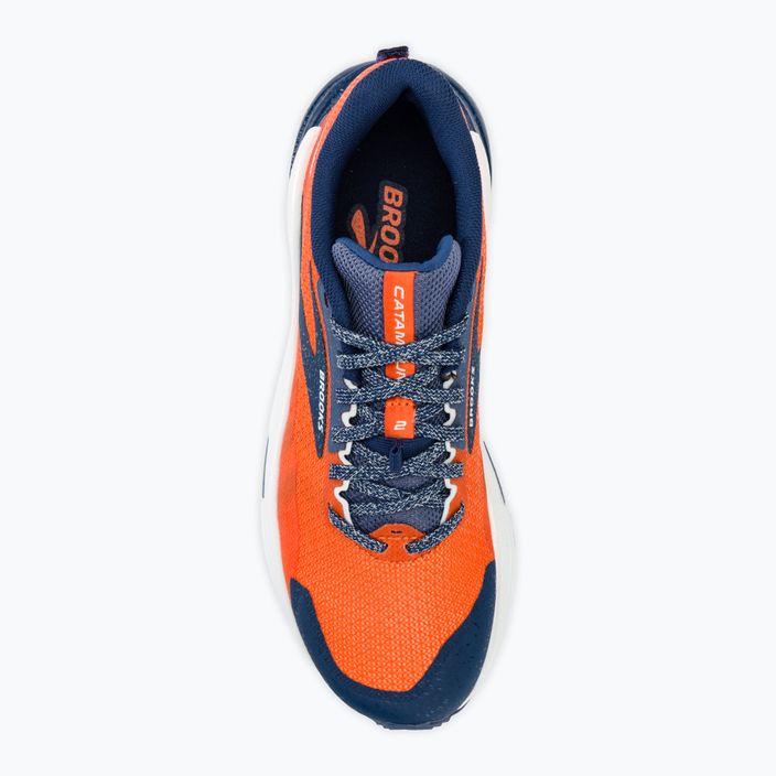 Brooks Catamount 2 pantofi de alergare pentru bărbați firecracker/navy/blue 5