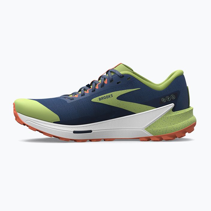 Brooks Catamount 2 pantofi de alergare pentru bărbați navy/firecracker/sharp green 10