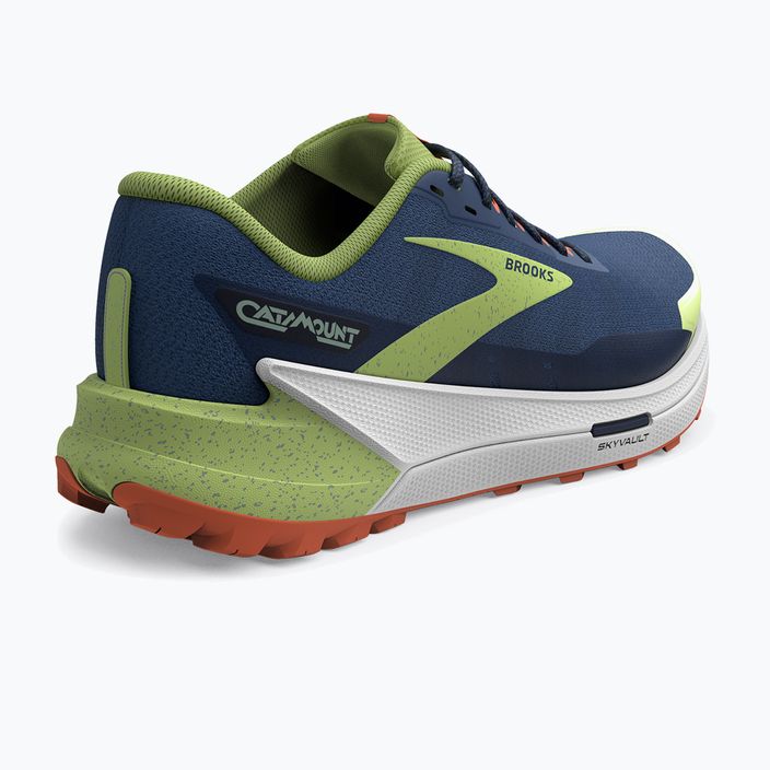 Brooks Catamount 2 pantofi de alergare pentru bărbați navy/firecracker/sharp green 11