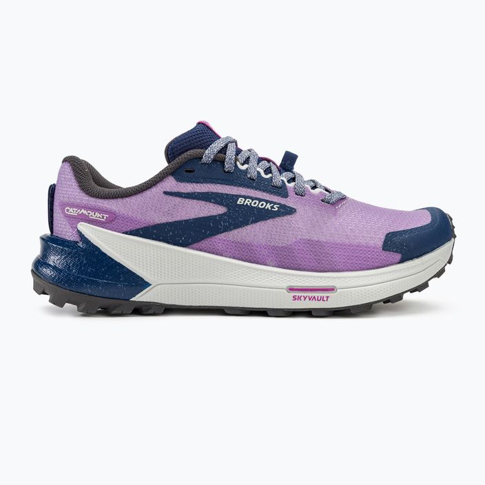 Brooks Catamount 2 pantofi de alergare pentru femei violet/navy/oyster 2