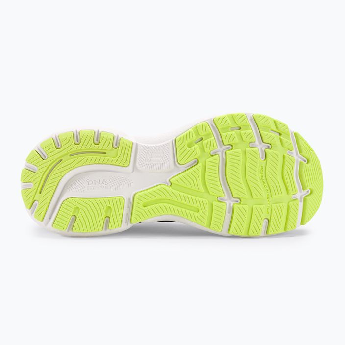 Brooks Ghost 15 pantofi de alergare pentru femei negru/ebony/verde aprins 5
