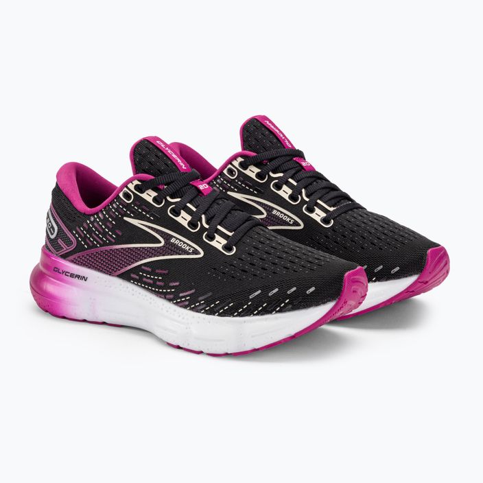 Pantofi de alergare pentru femei Brooks Glycerin 20 negru/fucsia/linen 6